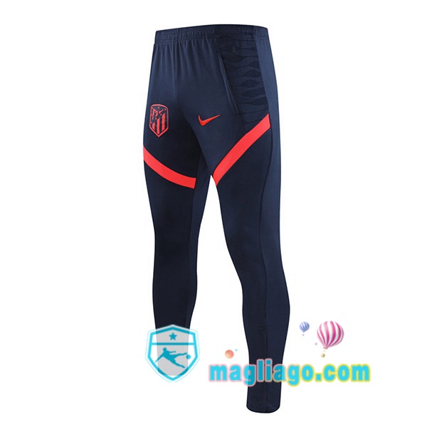 Magliago - Passione Maglie Thai Affidabili Basso Costo Online Shop | Pantaloni Da Allenamento Atletico Madrid Blu Royal 2021/2022