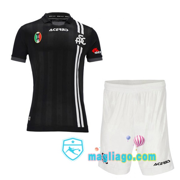 Magliago - Passione Maglie Thai Affidabili Basso Costo Online Shop | Maglia Spezia Calcio Bambino Uomo Seconda Nero 2021/2022