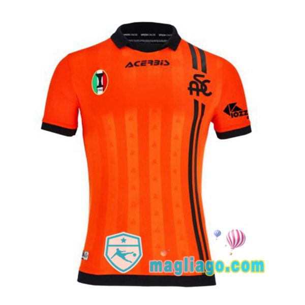 Magliago - Passione Maglie Thai Affidabili Basso Costo Online Shop | Maglia Spezia Calcio Uomo Terza Arancione 2021/2022