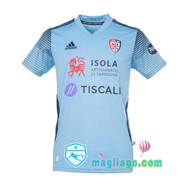 Magliago - Passione Maglie Thai Affidabili Basso Costo Online Shop | Maglia Cagliari Calcio Uomo Terza Blu 2021/2022