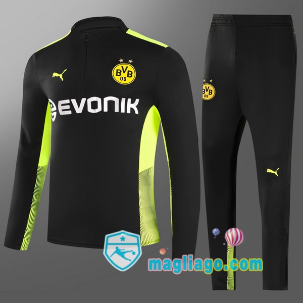 Magliago - Passione Maglie Thai Affidabili Basso Costo Online Shop | Tuta da Allenamento Dortmund BVB Bambino Nero 2021/2022