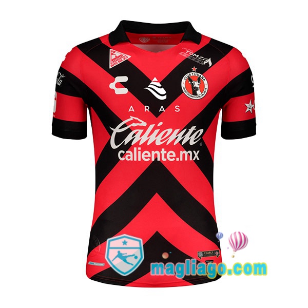 Magliago - Passione Maglie Thai Affidabili Basso Costo Online Shop | Maglia Tijuana Uomo Prima Rosso Nero 2021/2022