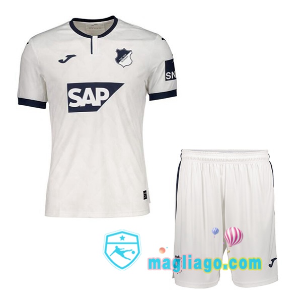 Magliago - Passione Maglie Thai Affidabili Basso Costo Online Shop | Maglia TSG Hoffenheim Bambino Uomo Seconda Bianco 2021/2022