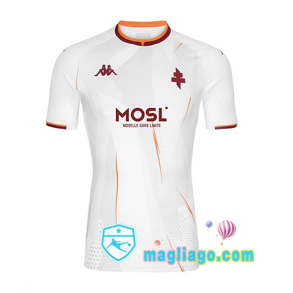 Magliago - Passione Maglie Thai Affidabili Basso Costo Online Shop | Maglia FC Metz Uomo Seconda Bianco 2021/2022