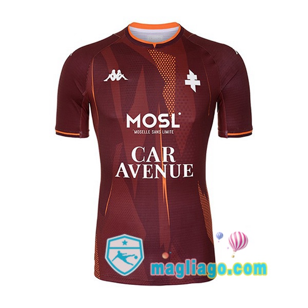 Magliago - Passione Maglie Thai Affidabili Basso Costo Online Shop | Maglia FC Metz Uomo Prima Rosso 2021/2022