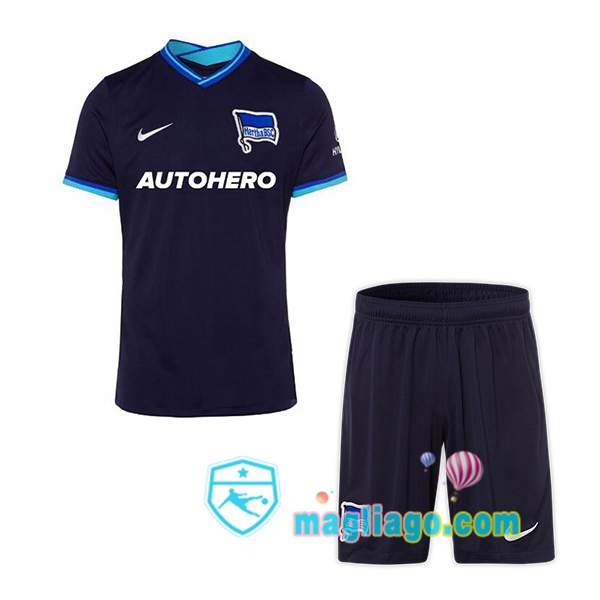 Magliago - Passione Maglie Thai Affidabili Basso Costo Online Shop | Maglia Hertha BSC Bambino Uomo Seconda Blu 2021/2022