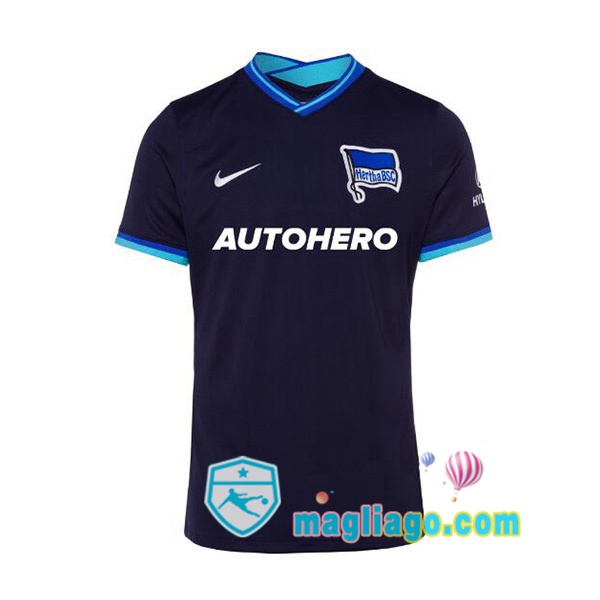 Magliago - Passione Maglie Thai Affidabili Basso Costo Online Shop | Maglia Hertha BSC Uomo Seconda Blu 2021/2022