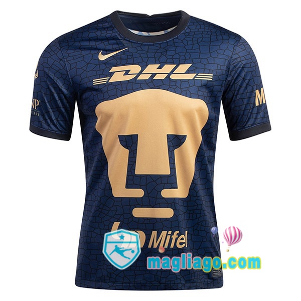 Magliago - Passione Maglie Thai Affidabili Basso Costo Online Shop | Maglia Pumas UNAM Uomo Seconda Blu 2021/2022