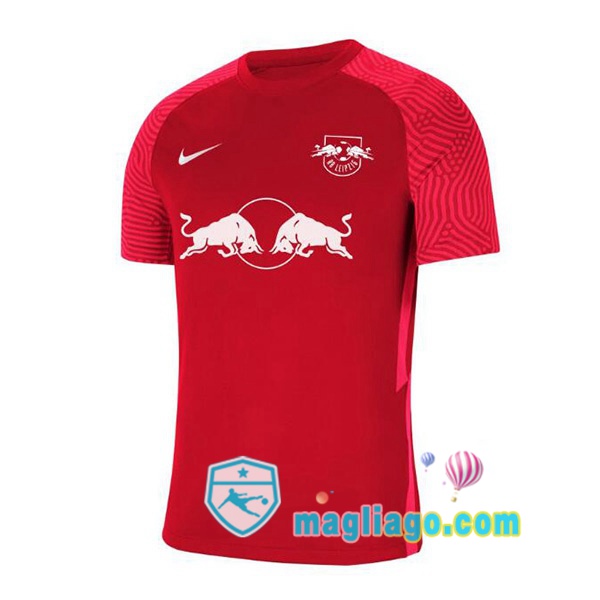 Magliago - Passione Maglie Thai Affidabili Basso Costo Online Shop | Maglia RB Leipzig Uomo Quattro Rosso 2021/2022