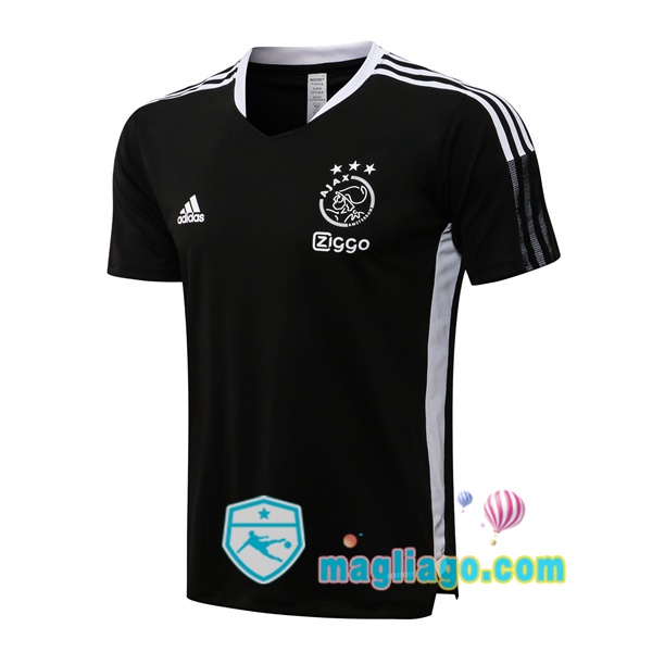 Magliago - Passione Maglie Thai Affidabili Basso Costo Online Shop | Maglie Allenamento AFC Ajax Nero 2021/2022