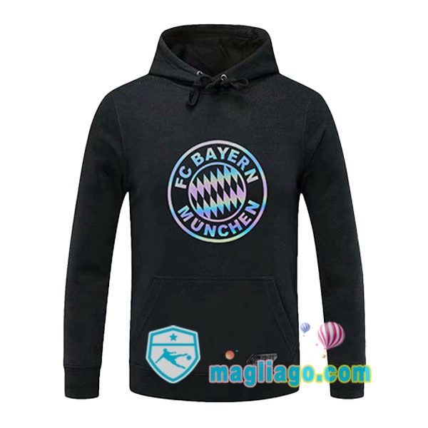 Magliago - Passione Maglie Thai Affidabili Basso Costo Online Shop | Felpa Con Cappuccio Bayern Monaco Nero 2020/2021