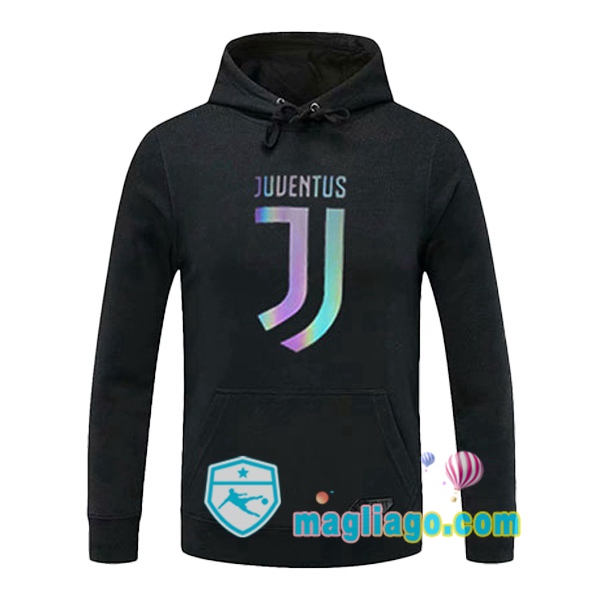 Magliago - Passione Maglie Thai Affidabili Basso Costo Online Shop | Felpa Con Cappuccio Juventus Nero 2020/2021