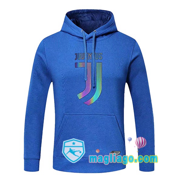Magliago - Passione Maglie Thai Affidabili Basso Costo Online Shop | Felpa Con Cappuccio Juventus Blu 2020/2021