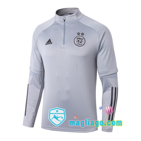 Magliago - Passione Maglie Thai Affidabili Basso Costo Online Shop | Felpe Allenamento Algeria Grigio 2020/2021