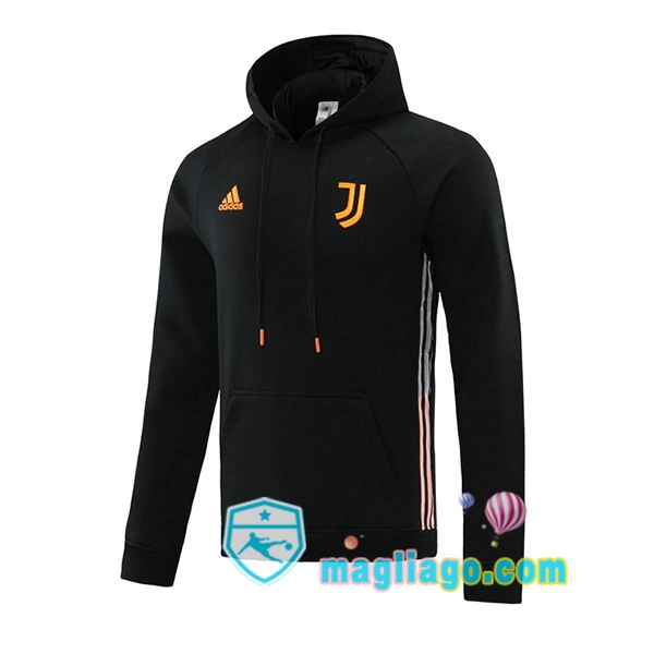 Magliago - Passione Maglie Thai Affidabili Basso Costo Online Shop | Felpa Con Cappuccio Juventus Nero 2020/2021