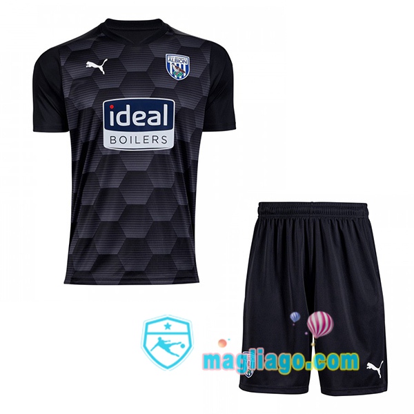 Magliago - Passione Maglie Thai Affidabili Basso Costo Online Shop | Maglia West Bromwich Albion FC Bambino Portiere Nero 2020/2021