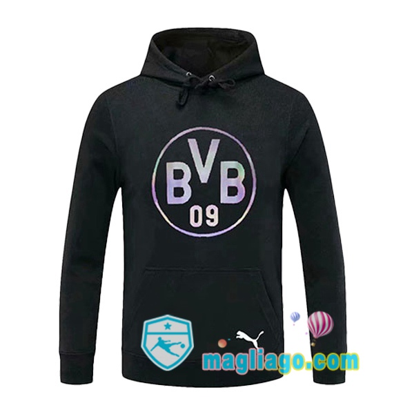 Magliago - Passione Maglie Thai Affidabili Basso Costo Online Shop | Felpa Con Cappuccio Dortmund BVB Nero 2020/2021