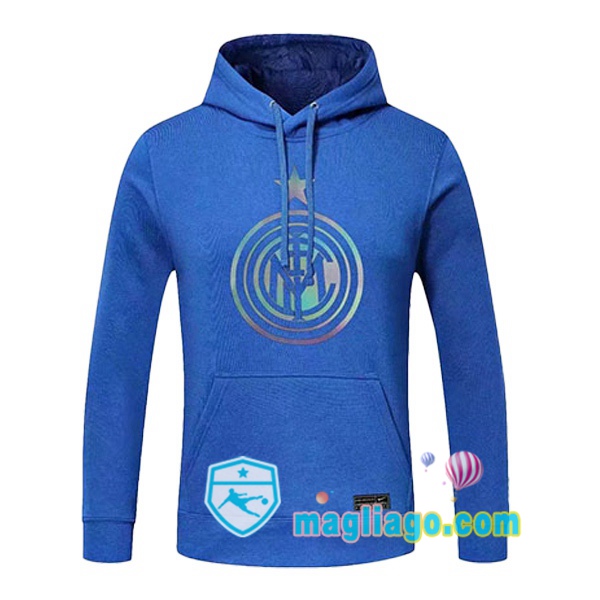Magliago - Passione Maglie Thai Affidabili Basso Costo Online Shop | Felpa Con Cappuccio Inter Milan Blu 2020/2021