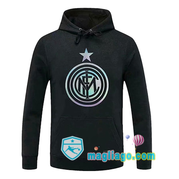 Magliago - Passione Maglie Thai Affidabili Basso Costo Online Shop | Felpa Con Cappuccio Inter Milan Nero 2020/2021
