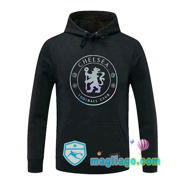Magliago - Passione Maglie Thai Affidabili Basso Costo Online Shop | Felpa Con Cappuccio FC Chelsea Nero 2020/2021