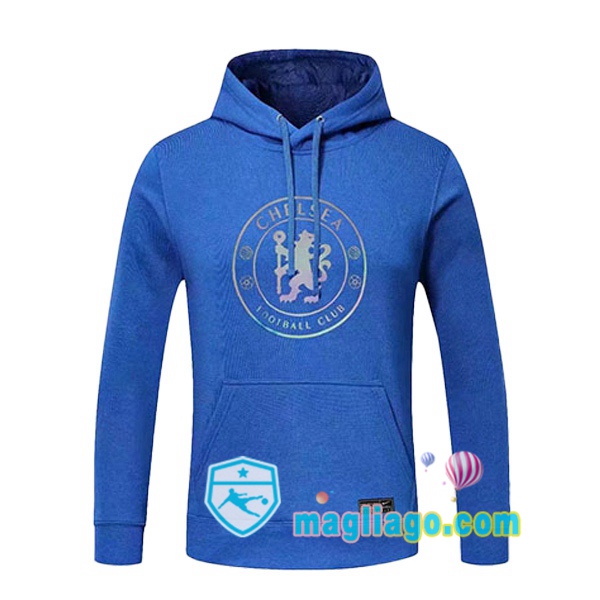 Magliago - Passione Maglie Thai Affidabili Basso Costo Online Shop | Felpa Con Cappuccio FC Chelsea Blu 2020/2021