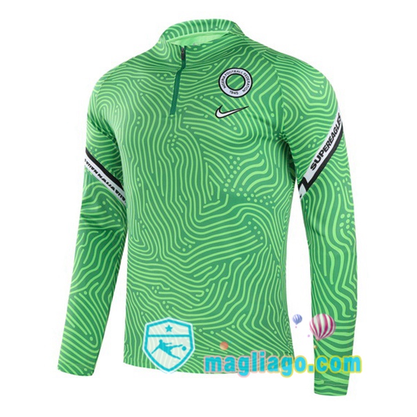 Magliago - Passione Maglie Thai Affidabili Basso Costo Online Shop | Felpe Allenamento Nigeria Verde 2020/2021