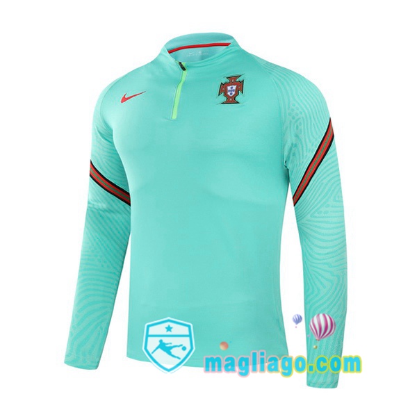 Magliago - Passione Maglie Thai Affidabili Basso Costo Online Shop | Felpe Allenamento Portogallo Verde 2020/2021
