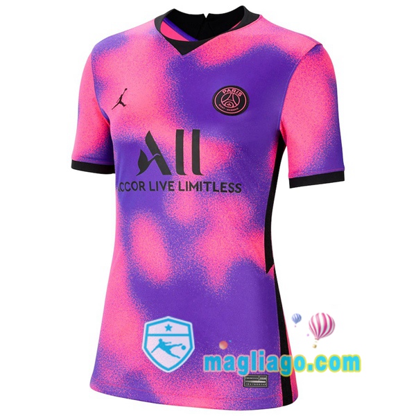 Magliago - Passione Maglie Thai Affidabili Basso Costo Online Shop | Maglia Jordan Paris PSG Donna Quattro 2020/2021