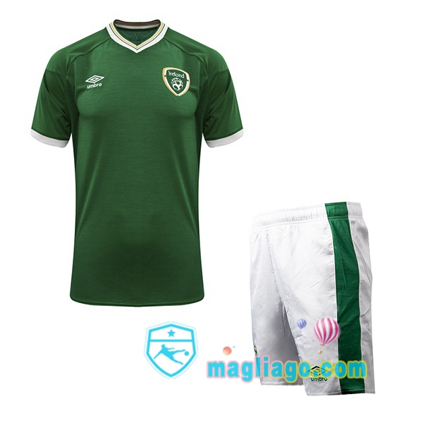 Magliago - Passione Maglie Thai Affidabili Basso Costo Online Shop | Nazionale Maglia UMBRO FAI Irlanda Bambino Prima 2020/2021
