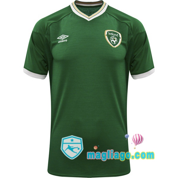 Magliago - Passione Maglie Thai Affidabili Basso Costo Online Shop | Nazionale Maglia UMBRO FAI Irlanda Prima 2020/2021