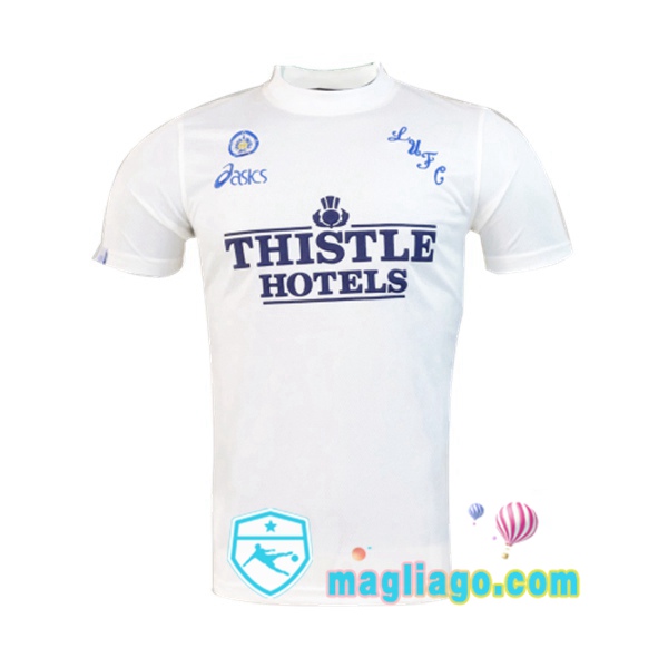 1995-1996 Leeds United Prima Retro Maglia Storica Bianco
