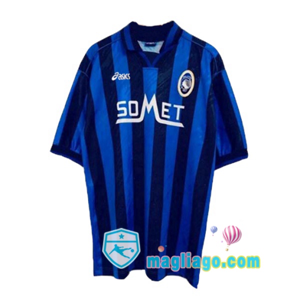 1996-1997 Atalanta BC Prima Retro Maglia Storica Blu Nero