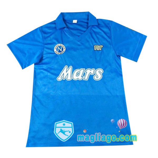 Magliago - Passione Maglie Thai Affidabili Basso Costo Online Shop | 1988-1989 SSC Napoli Prima Retro Maglia Storica Blu