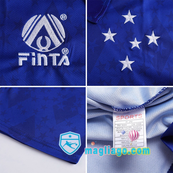 1993-1994 Cruzeiro EC Prima Retro Maglia Storica Blu