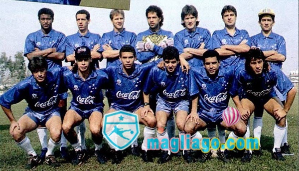 1993-1994 Cruzeiro EC Prima Retro Maglia Storica Blu