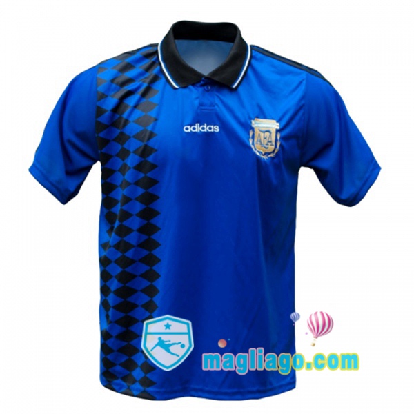 Magliago - Passione Maglie Thai Affidabili Basso Costo Online Shop | 1994 Coppa del Mondo Argentina Seconda Retro Maglia Storica Blu