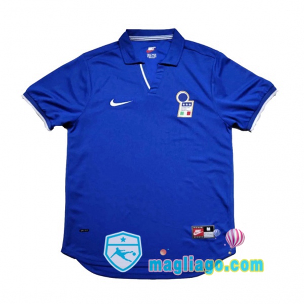 Magliago - Passione Maglie Thai Affidabili Basso Costo Online Shop | 1998 Coppa del Mondo Italia Prima Retro Maglia Storica Blu