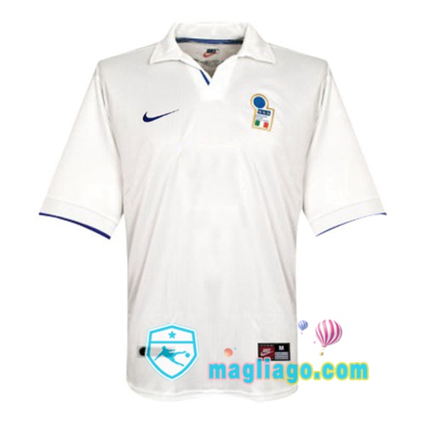 Magliago - Passione Maglie Thai Affidabili Basso Costo Online Shop | 1998 Coppa del Mondo Italia Seconda Retro Maglia Storica Bianco