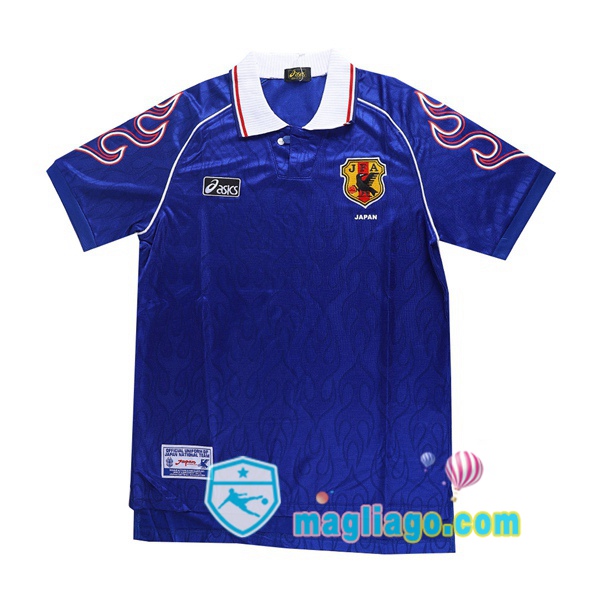 Magliago - Passione Maglie Thai Affidabili Basso Costo Online Shop | 1998 Coppa del Mondo Giappone Prima Retro Maglia Storica Blu