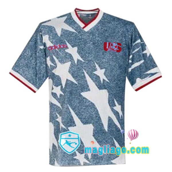 1994 Coppa del Mondo Stati Uniti Seconda Retro Maglia Storica Blu