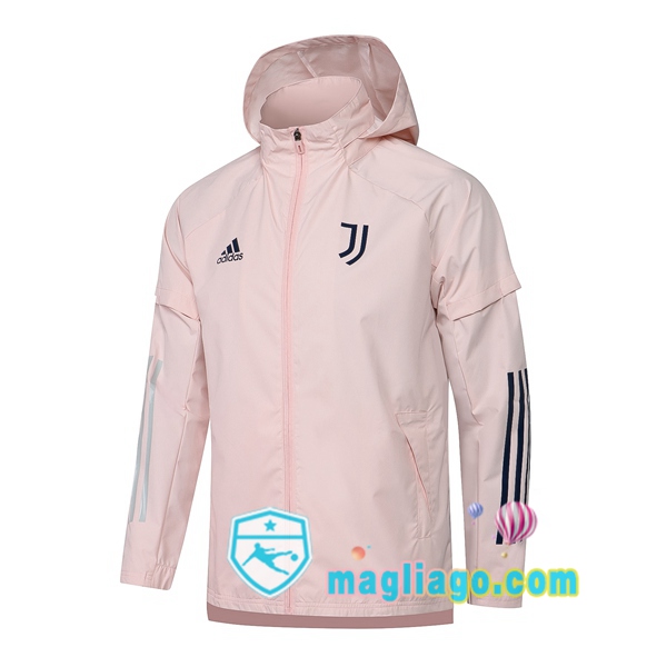 Magliago - Passione Maglie Thai Affidabili Basso Costo Online Shop | Giacca a Vento Juventus Rosa 2020/2021