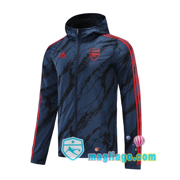 Magliago - Passione Maglie Thai Affidabili Basso Costo Online Shop | Giacca a Vento Arsenal Blu Royal 2020/2021