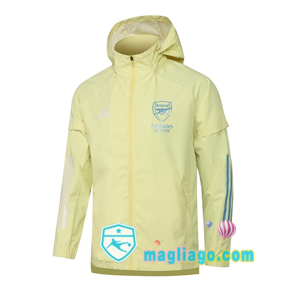 Magliago - Passione Maglie Thai Affidabili Basso Costo Online Shop | Giacca a Vento Arsenal Giallo 2020/2021
