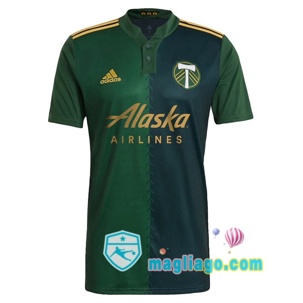 Magliago - Passione Maglie Thai Affidabili Basso Costo Online Shop | Maglia Portland Timbers Prima 2020/2021