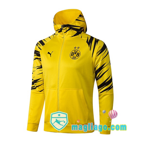 Magliago - Passione Maglie Thai Affidabili Basso Costo Online Shop | Giacca a Vento Dortmund BVB Giallo 2020/2021
