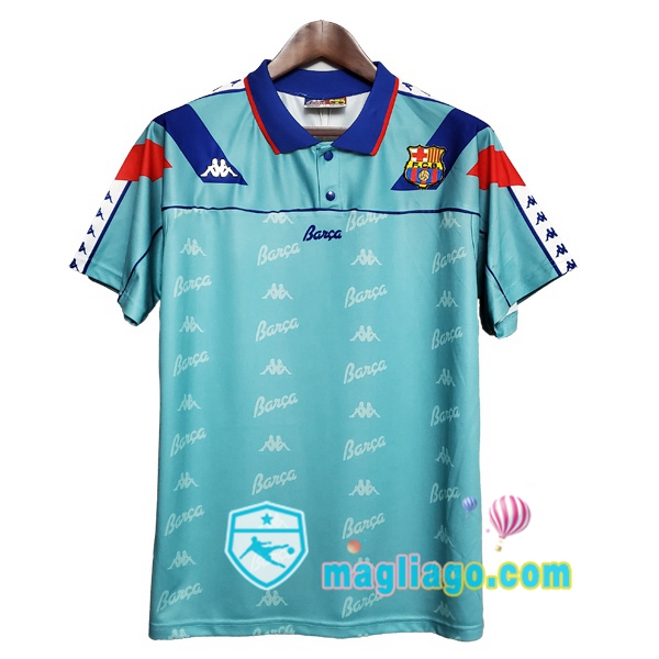 Magliago - Passione Maglie Thai Affidabili Basso Costo Online Shop | 1992-1995 FC Barcellona Seconda Retro Maglia Storica