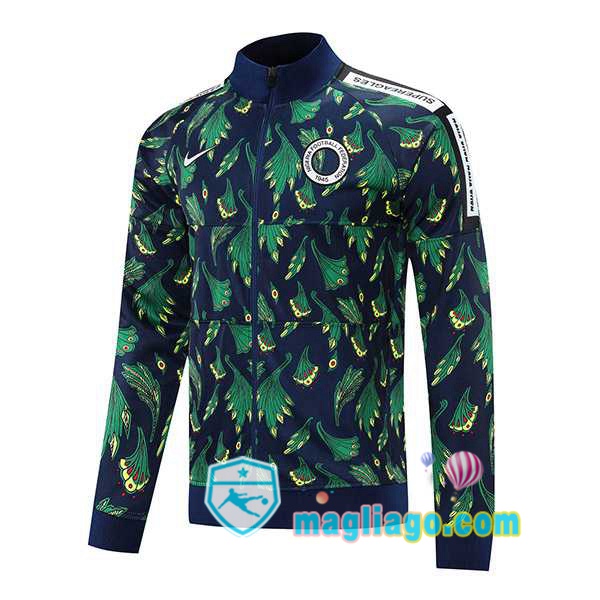 Magliago - Passione Maglie Thai Affidabili Basso Costo Online Shop | Giacca Calcio Nigeria Nero Verde 2021/2022