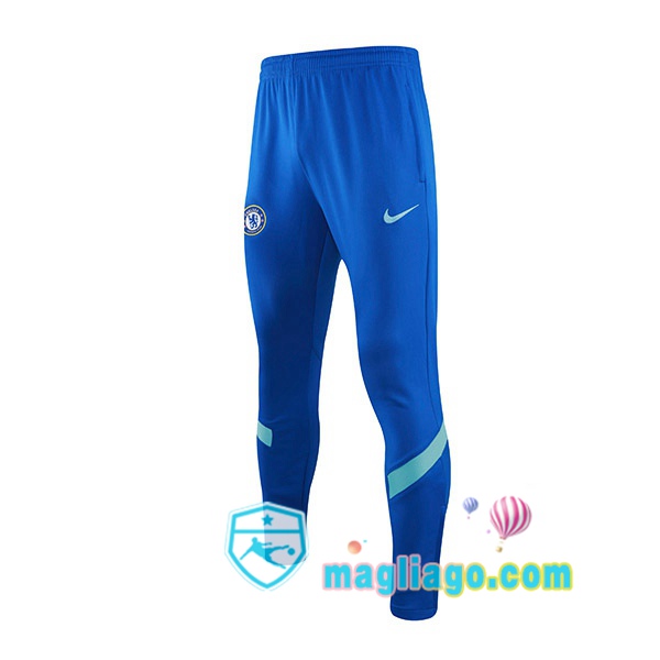 Magliago - Passione Maglie Thai Affidabili Basso Costo Online Shop | Pantaloni Da Allenamento FC Chelsea Blu 2021/2022