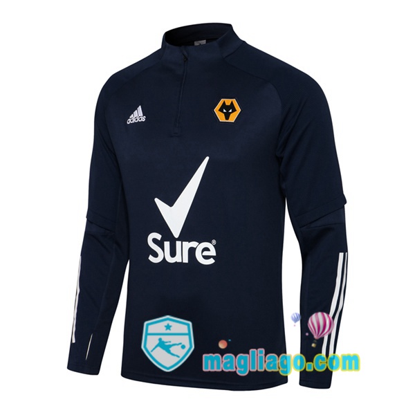 Magliago - Passione Maglie Thai Affidabili Basso Costo Online Shop | Felpe Allenamento Wolves Blu Royal 2021/2022