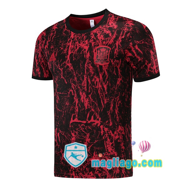 Magliago - Passione Maglie Thai Affidabili Basso Costo Online Shop | Tuta Maglie Allenamento Spagna Rosso 2021/2022